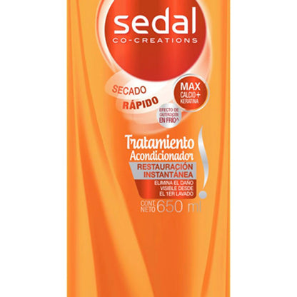 ACONDICIONADOR SEDAL 650ML REST INSTANTANEA