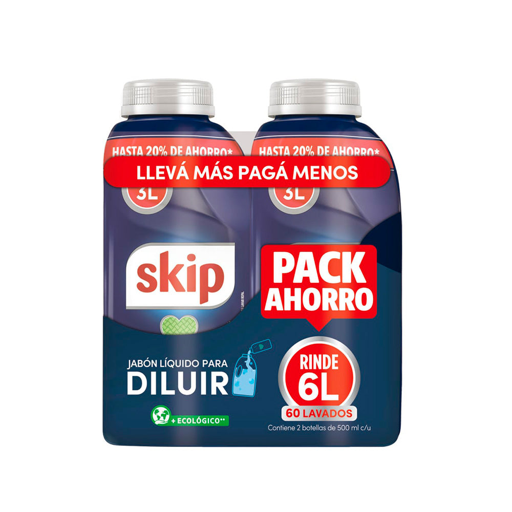 JABON LIQUIDO SKIP 500ML DILUIR X2 68631813