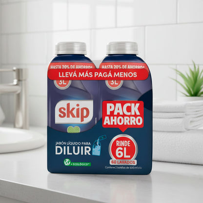 JABON LIQUIDO SKIP 500ML DILUIR X2 68631813