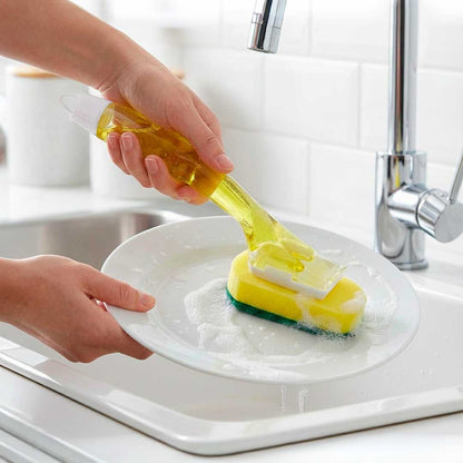 ESPONJA CON MANGO RECARGABLE DISHMATIC 5412195
