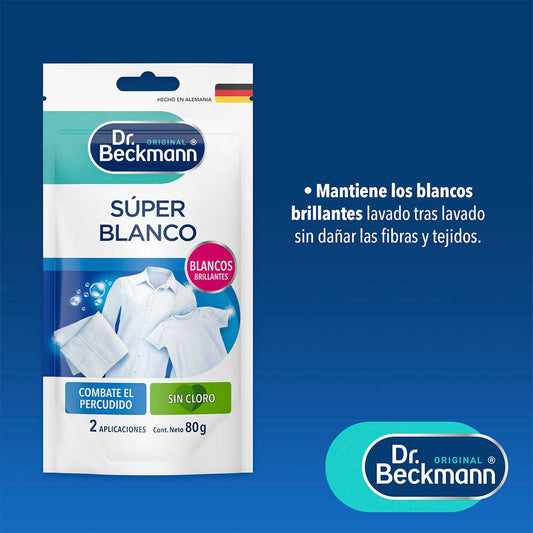 SUPER BLANCO DOY PACK 80GR DR. BECKMANN