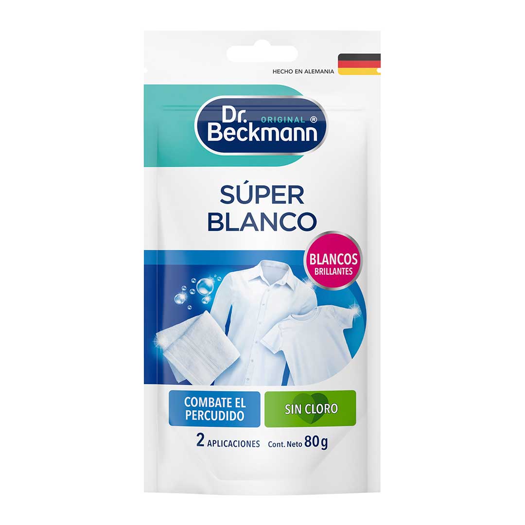 SUPER BLANCO DOY PACK 80GR DR. BECKMANN