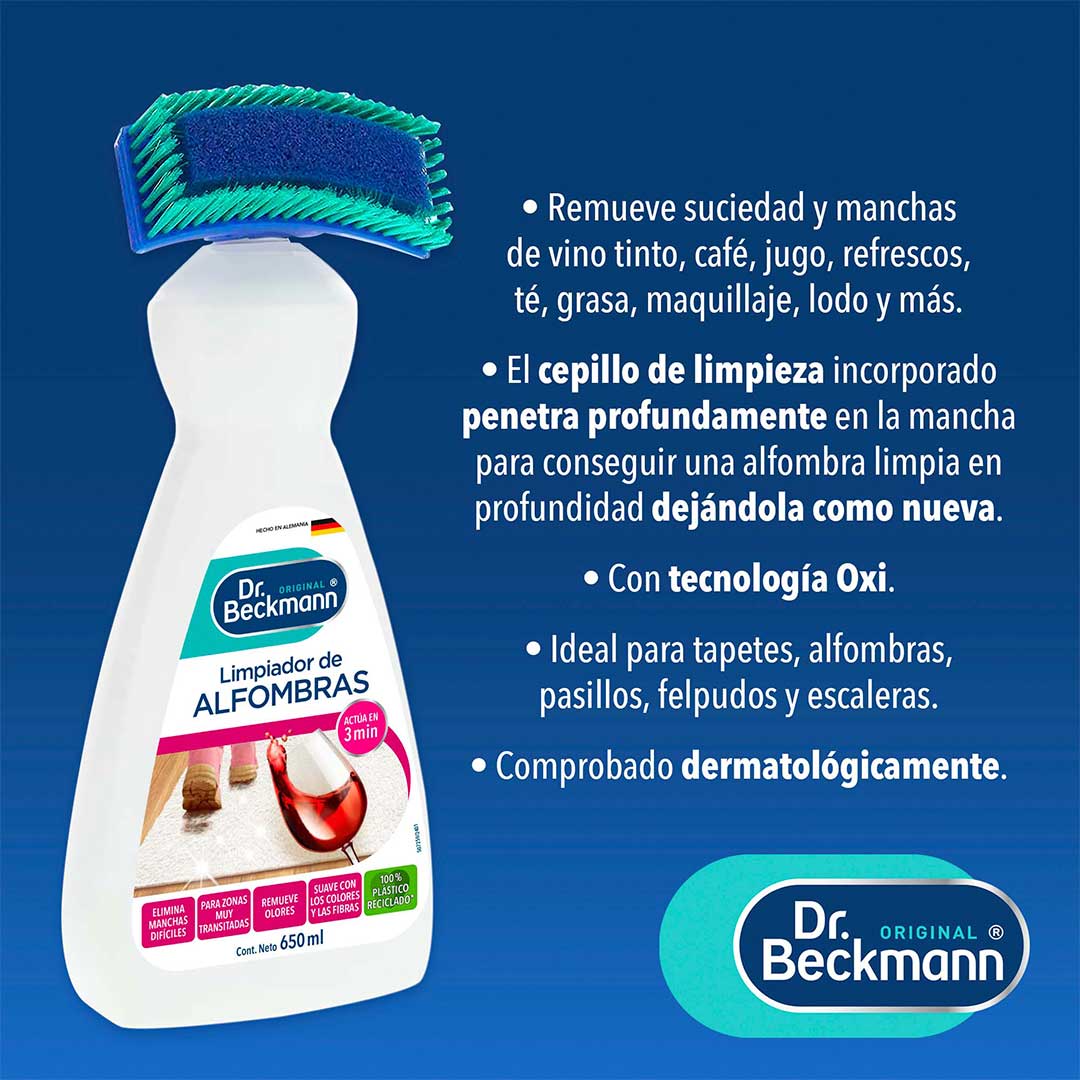 LIMPIADOR DE ALFOMBRAS 650ML DR. BECKMANN