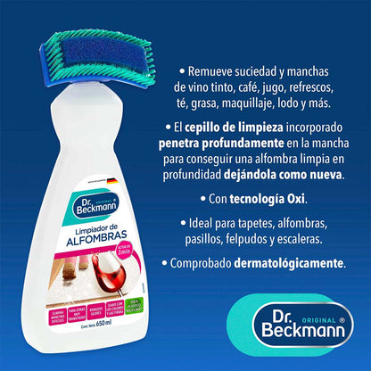 LIMPIADOR DE ALFOMBRAS 650ML DR. BECKMANN