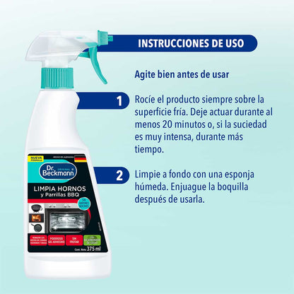 LIMPIA HORNOS 375ML DR. BECKMANN