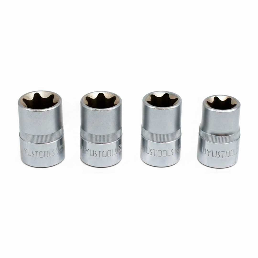 JUEGO DE DADO TORX 1/2” 9PZ E10-E24 UYUS TUX901