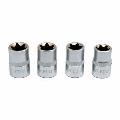 JUEGO DE DADO TORX 1/2” 9PZ E10-E24 UYUS TUX901