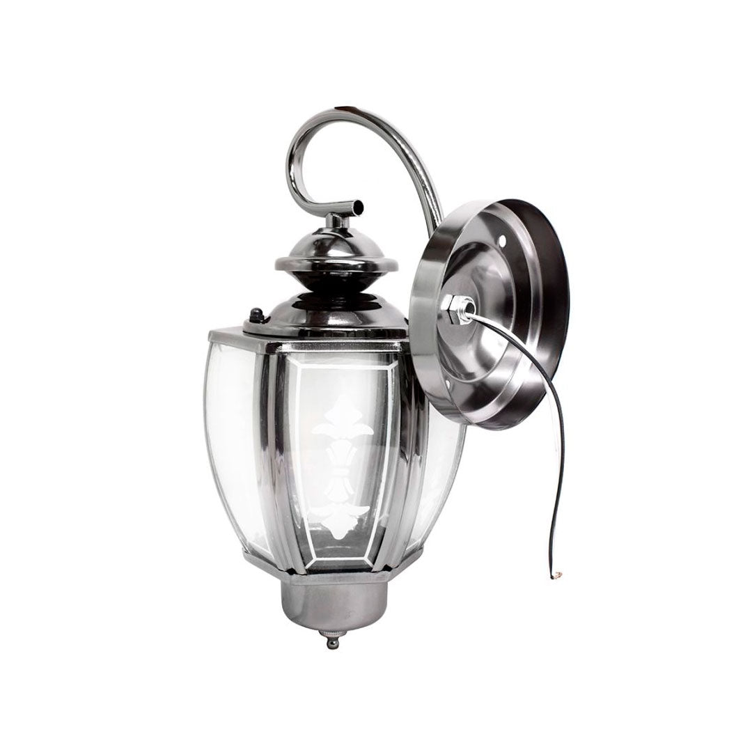 FAROL TIPO COLONIAL MEATALICO NEGRO LH-2070