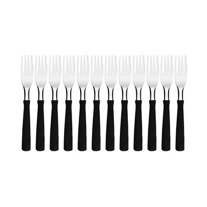 TENEDOR TRAMONTINA 12P NEWKOLOR NEGRO 23162/000 –