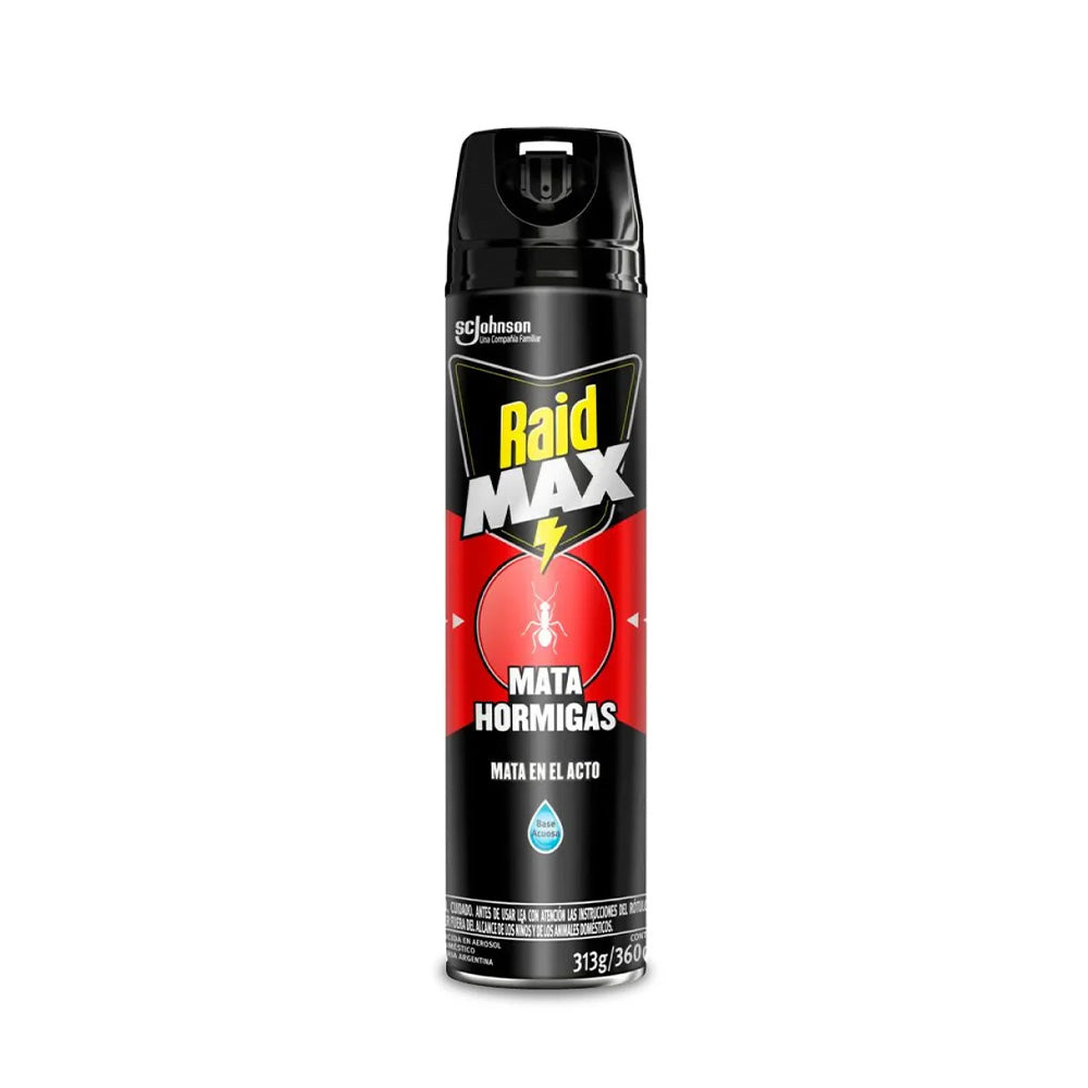 INSECTICIDA RAID MAX HORMIGAS AERO 360CC