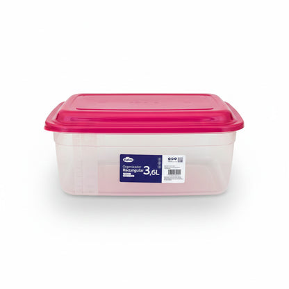 RECIPIENTE CUAD. SURTIDO 4L PQ-40