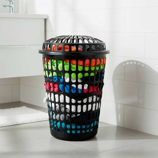 CESTO PAARA ROPA 60L CALADO MB2109