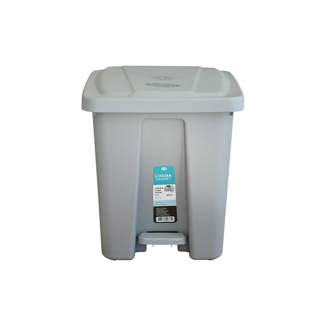PAPELERA CON PEDAL 15L PLUS MB0761