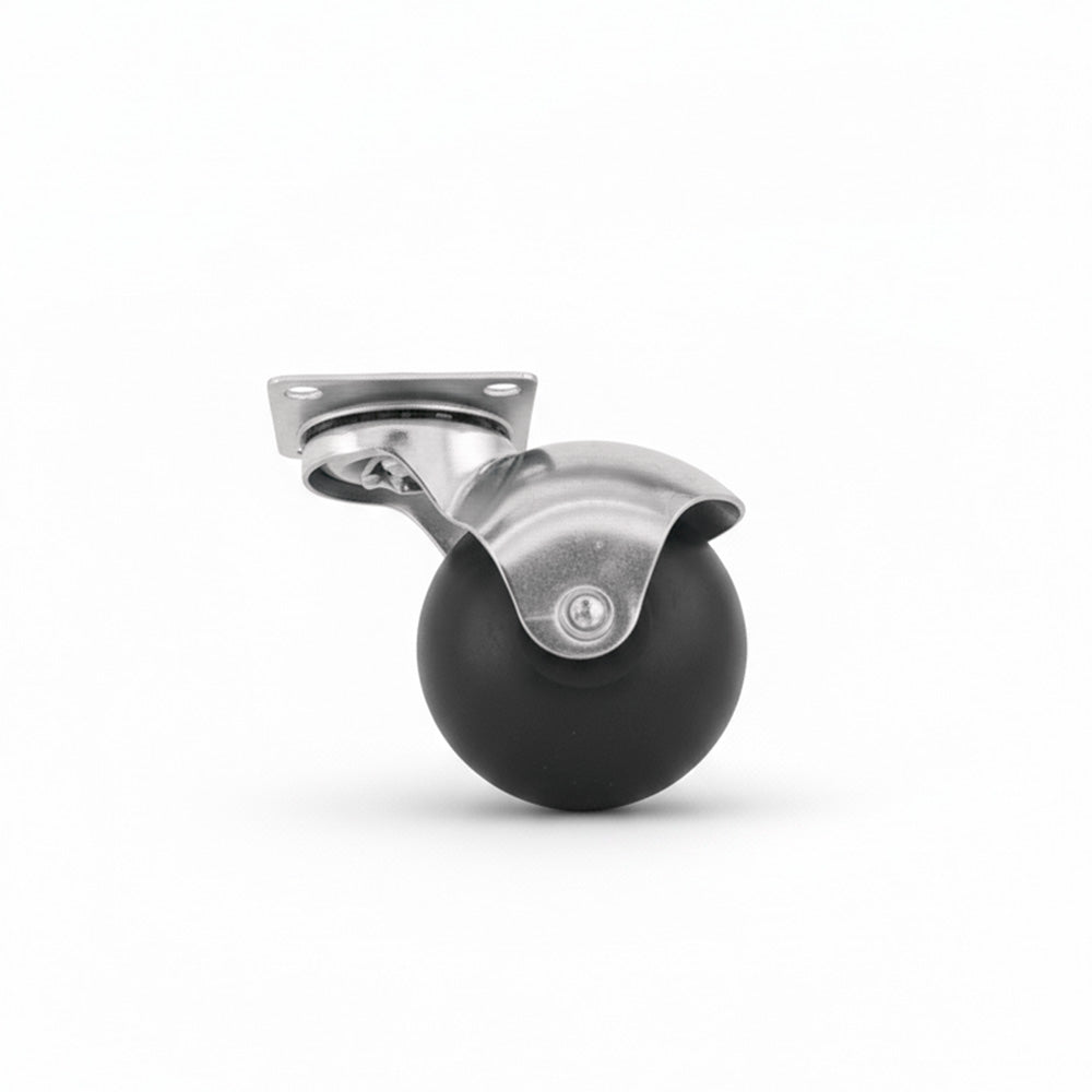 RUEDA GOMA 50MM BASE METAL 1 UND LH-1881