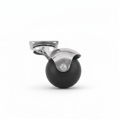 RUEDA GOMA 40MM BASE METAL 1 UNID LH-1880