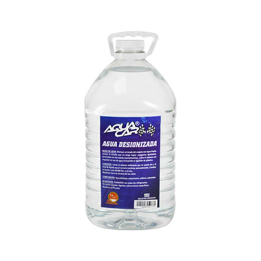 AGUA DESIONIZADA 5L AQUACAR