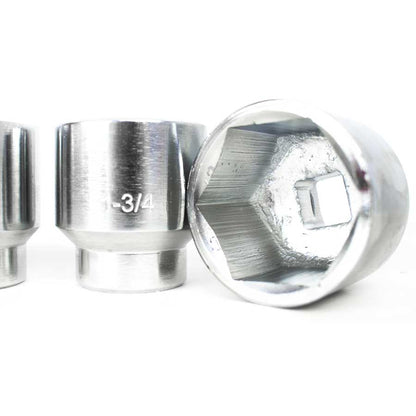 JUEGO DE DADO 3/4”14PZ 7/8-2” CAJA METAL LH-1266