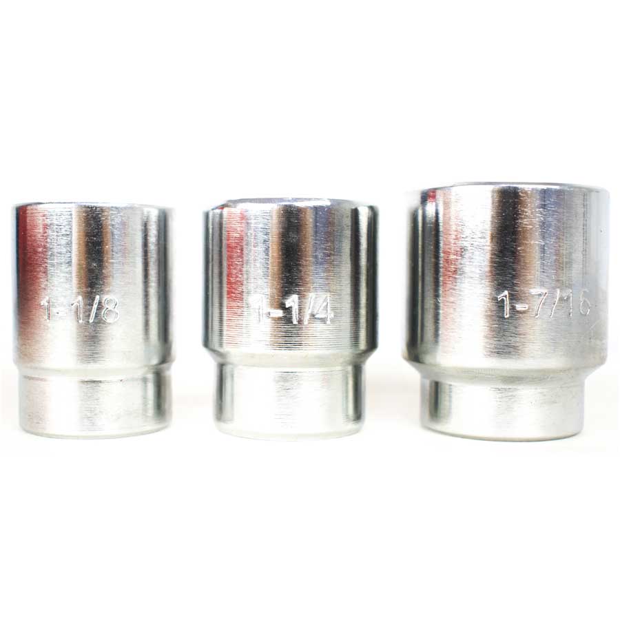 JUEGO DE DADO 3/4”14PZ 7/8-2” CAJA METAL LH-1266
