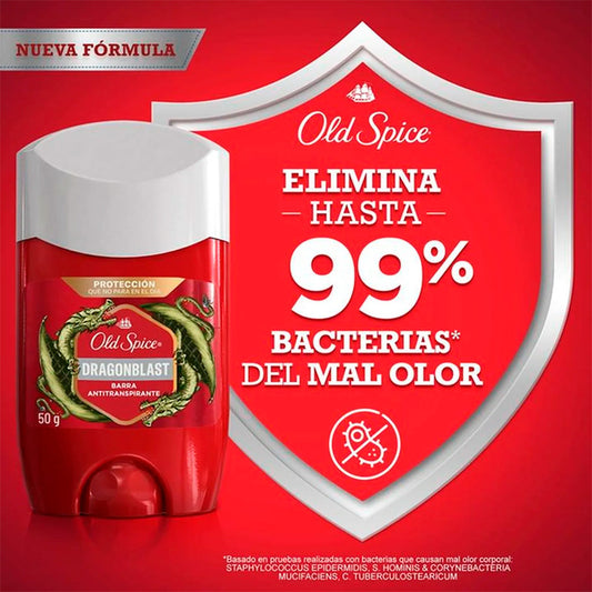 ANTITRANSPIRANTE EN BARRA OLD SPICE DRAGONBLAST 50
