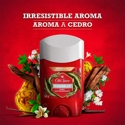 ANTITRANSPIRANTE EN BARRA OLD SPICE DRAGONBLAST 50