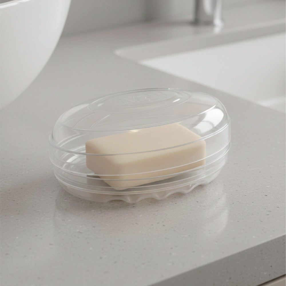 JABONERA PLASTICA C/TAPA GIPLAS MB0851