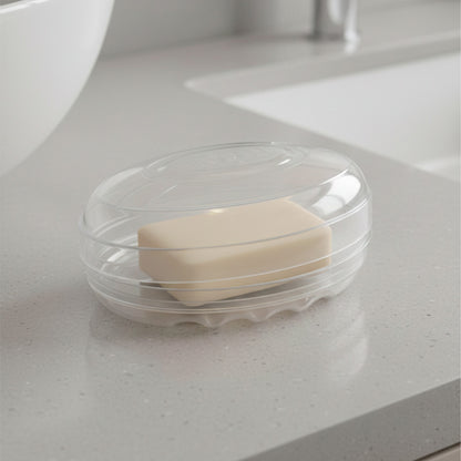 JABONERA PLASTICA C/TAPA GIPLAS MB0851