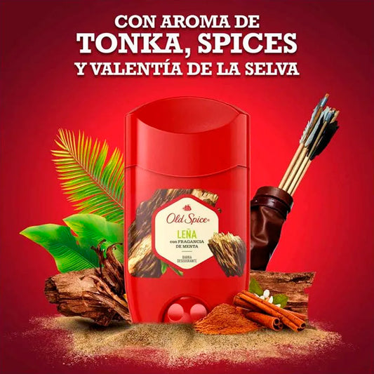 DESODORANTE EN BARRA OLD SPICE LEÑA 50G 80268417