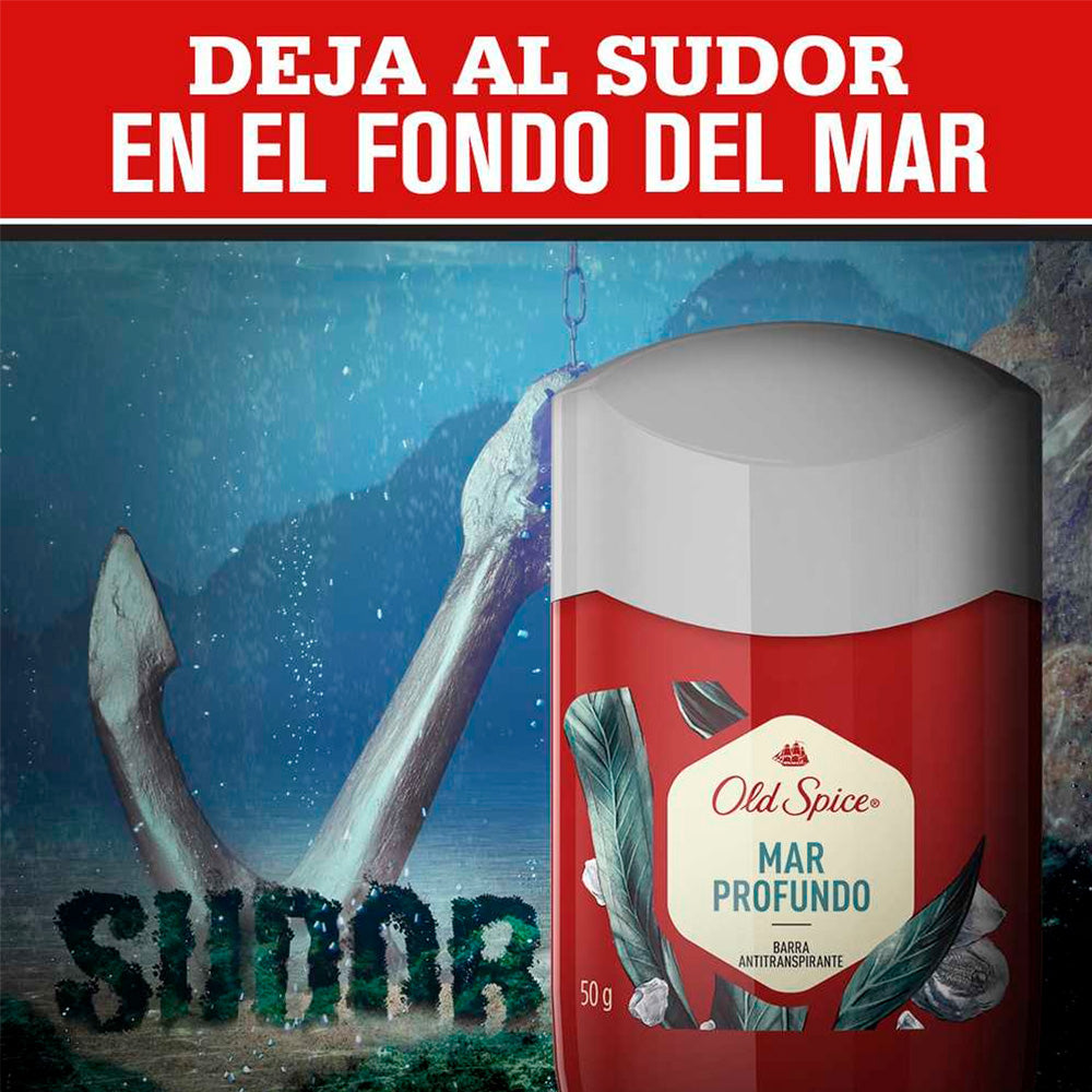 DESODORANTE EN BARRA OLD SPICE MAR PROFUNDO 50G 80