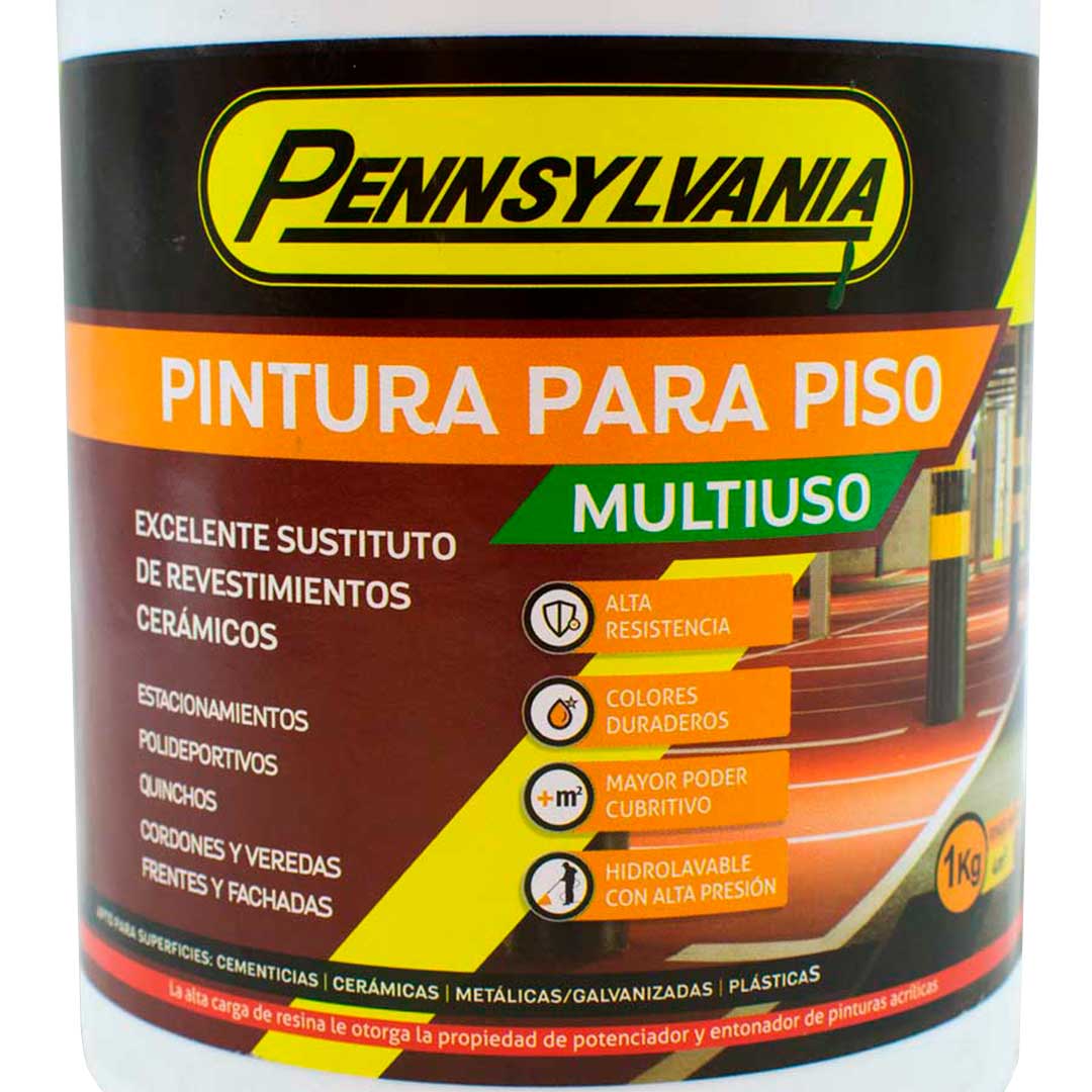 PINTURA PARA PISOS VERDE CEMENTO 4K PENNSYLVANIA