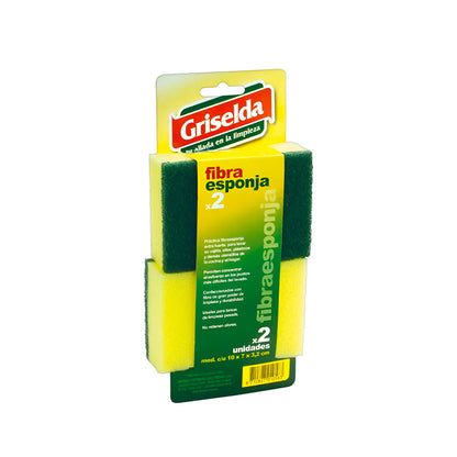 GRISELDA FIBRA ESPONJA CARTON X 2 UNID GR421