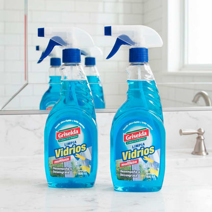 PACK L. VIDRIO  GAT. X2 GRISELDA X 500 ML GR205