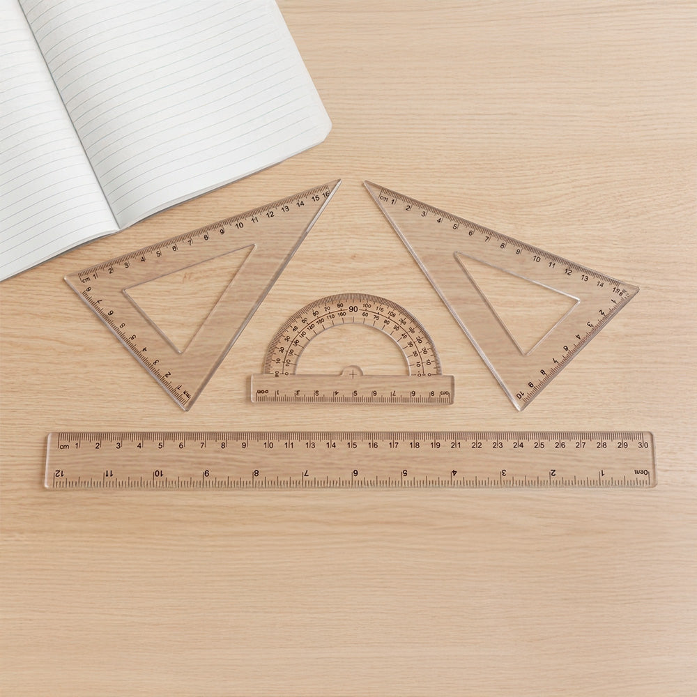 JUEGO DE GEOMETRIA 4PZ HL8536      L-097-A