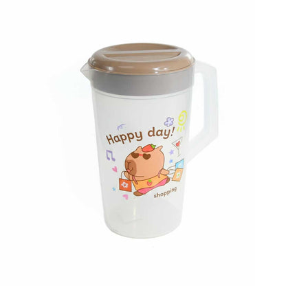 SET JARRA+4VASOS CAPYBARA D/VARIOS GL80842-8
