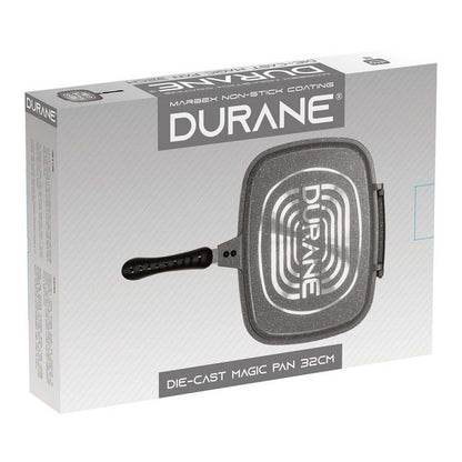 SARTEN DOBLE 32CM DURANE GRIS GL80851-1