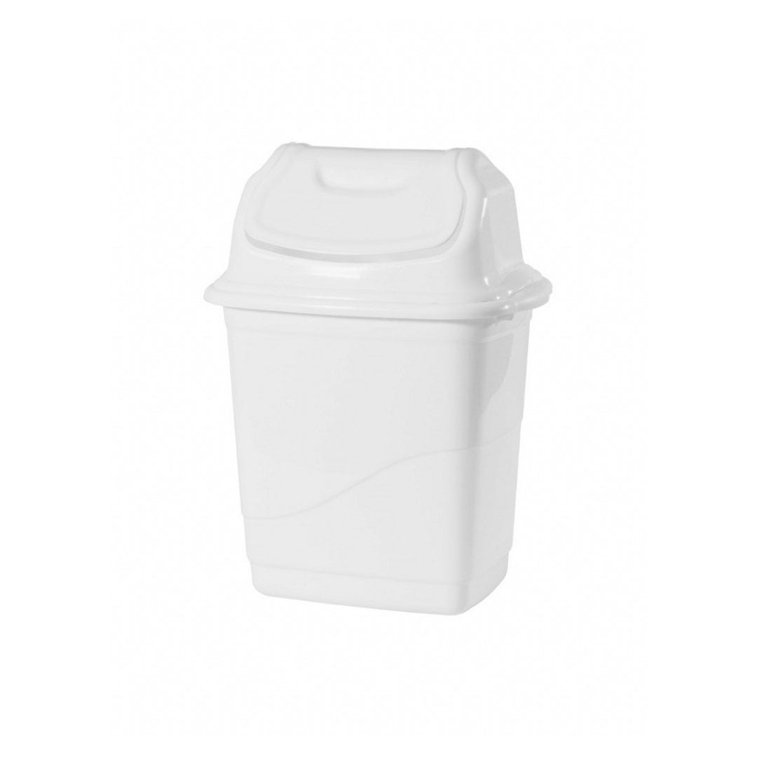 PAPELERA CON TAPA VARIOS COLORES 10L LIB-10