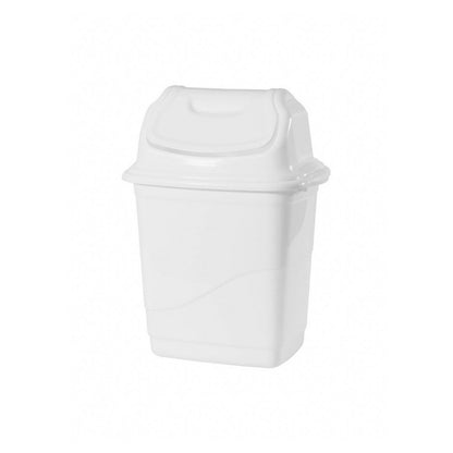 PAPELERA CON TAPA VARIOS COLORES 10L LIB-10