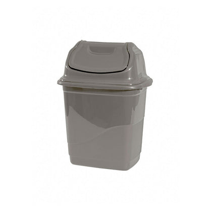 PAPELERA CON TAPA VARIOS COLORES 10L LIB-10