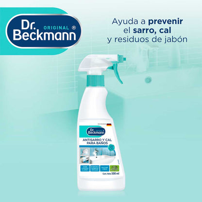 LIMPIADOR ANTISARRO Y CAL BAÑOS DR. BECKMANN 500ML