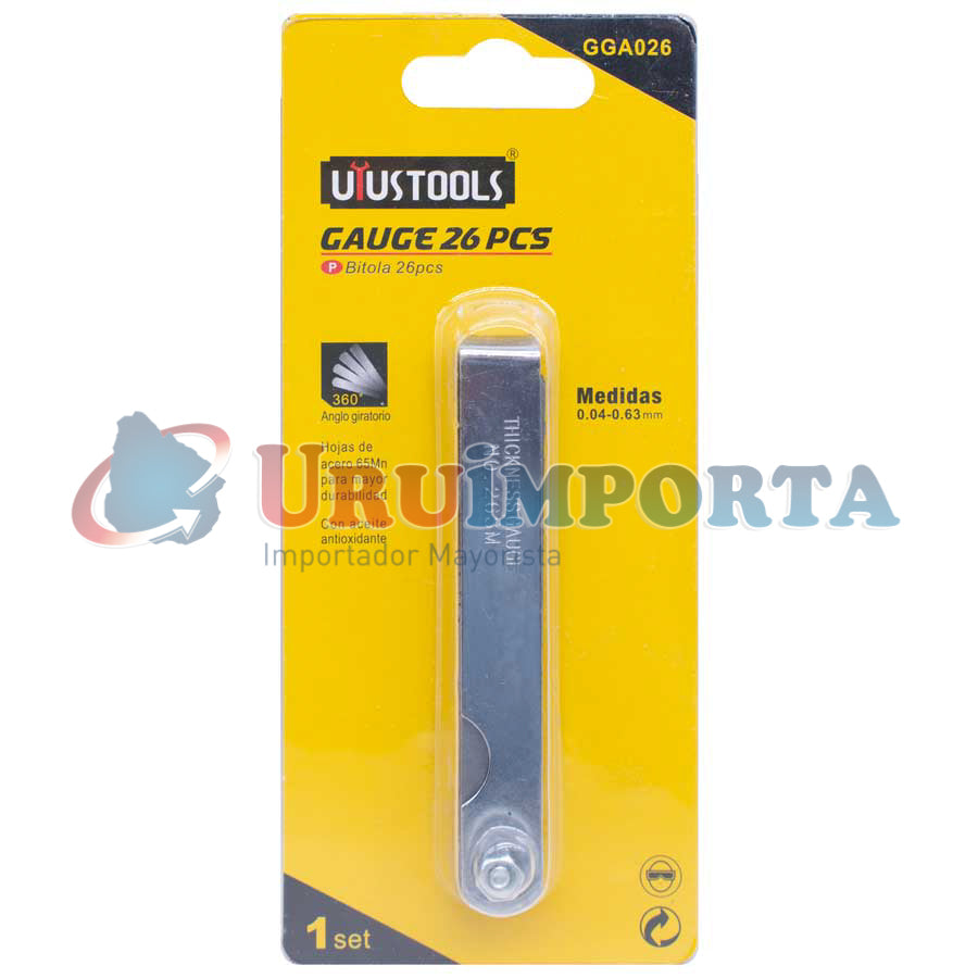 GALGA 26 HOJAS UYUSTOOLS GGA026