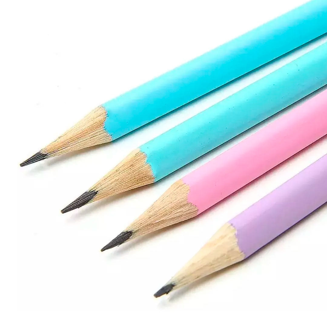 BLISTER LAPICES DE ESCIBIR X4UN PASTEL FABER CASTE