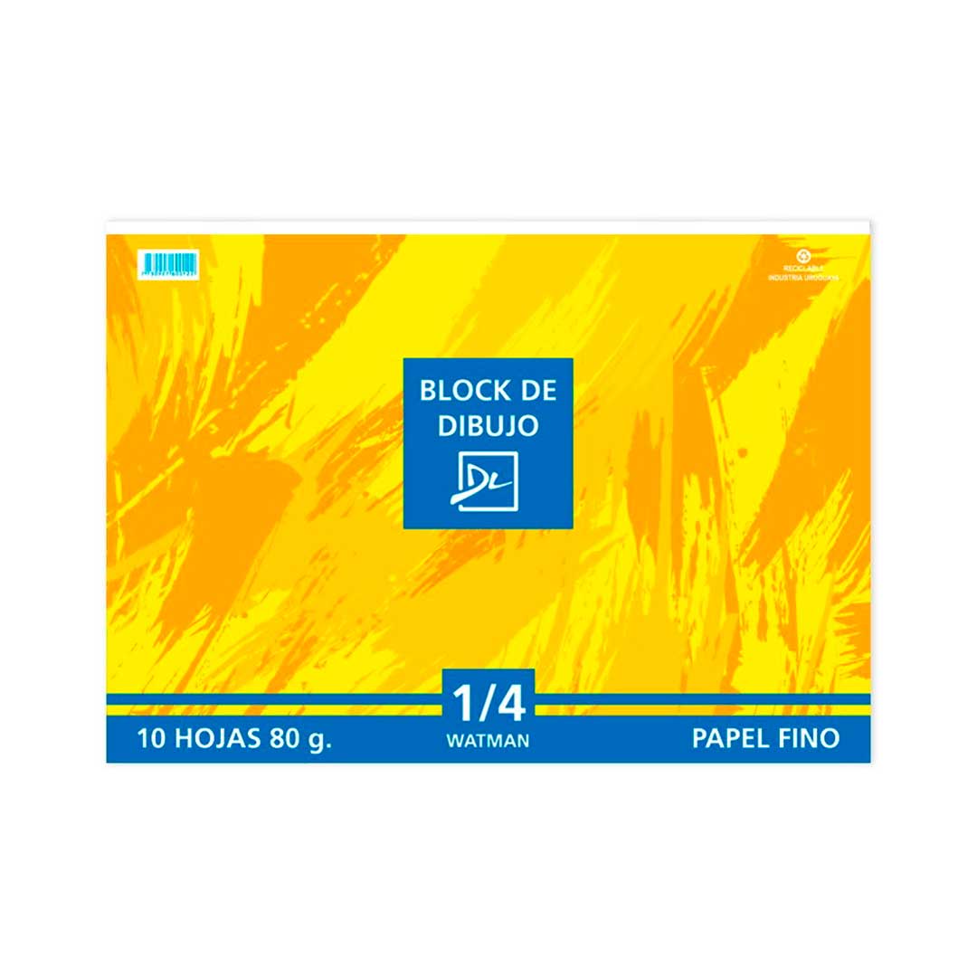 BLOCK 1/4 WATMAN FINO DALI 1806