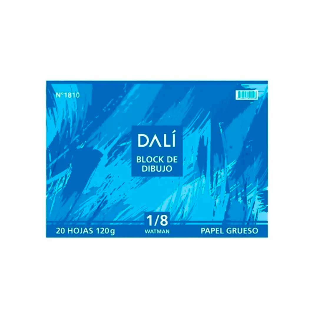 BLOCK 1/8 WATMAN GRUESO DALI 1810