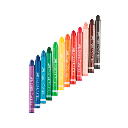 CRAYOLAS YUMBO X12UN FABER CASTELL 2432