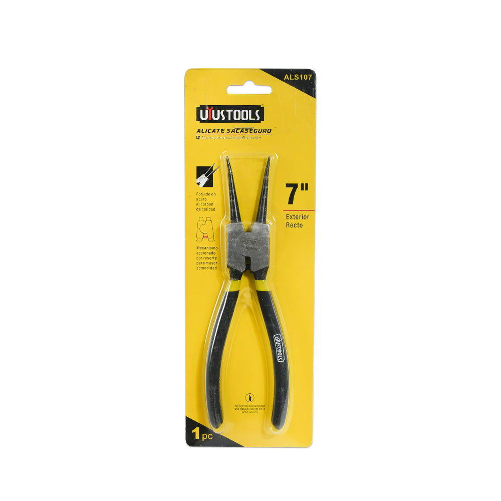 PINZA SACA SEGUROS 7” UYUSTOOLS ALS107