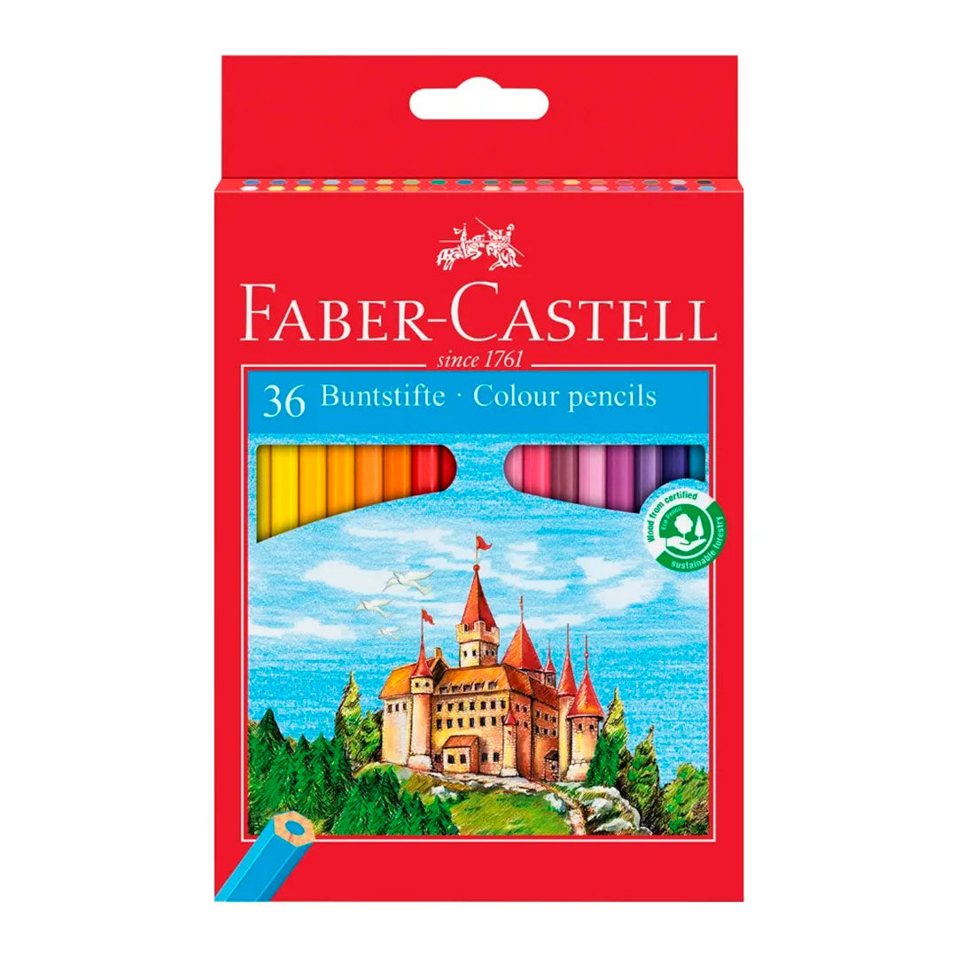 LAPICES DE COLORES X36 FABER CASTELL 2761