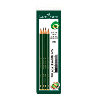 LAPICES DE DIBUJO FABER CASTELL BL. X4 2817