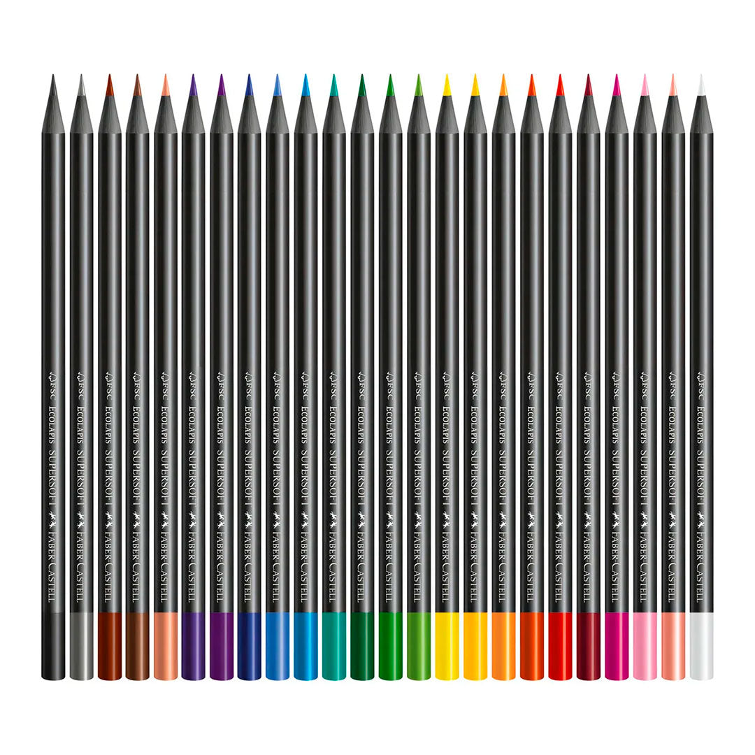 LAPICES SUPERSOFT X24 FABER CASTELL 1766