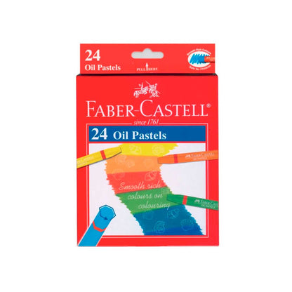 OLEO PASTEL 24 COLORES FABER CASTELL 1406