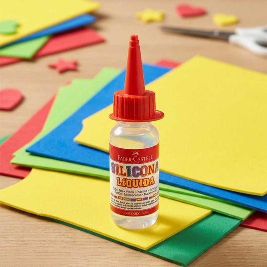 SILICONA LIQUIDA PARA GOMA EVA 30ML FABER-CASTELL