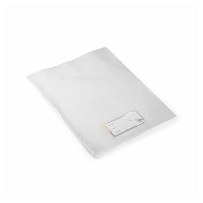FORRO DE PVC PARA CUADERNO TRANSPARENTE